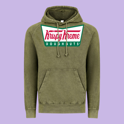 Krispy Kreme Vintage Hoodie Designed By Pixelflow