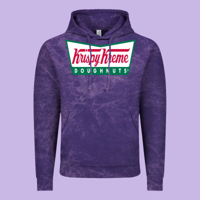 Krispy Kreme Vintage Hoodie Designed By Pixelflow