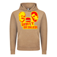 Vintage Coffee dirty burger Vintage Hoodie - PixelFlow
