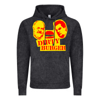 Vintage Black dirty burger Vintage Hoodie - PixelFlow
