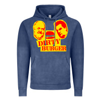 Vintage Denim dirty burger Vintage Hoodie - PixelFlow