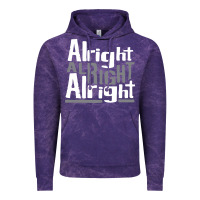 Cloud Purple matthew mcconaughey dazed & confused alright alright alright hipster t Vintage Hoodie - PixelFlow