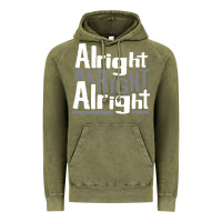Vintage Olive matthew mcconaughey dazed & confused alright alright alright hipster t Vintage Hoodie - PixelFlow