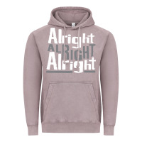 Vintage Zinc matthew mcconaughey dazed & confused alright alright alright hipster t Vintage Hoodie - PixelFlow