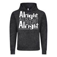 Vintage Black matthew mcconaughey dazed & confused alright alright alright hipster t Vintage Hoodie - PixelFlow