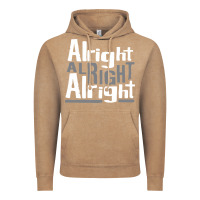Vintage Coffee matthew mcconaughey dazed & confused alright alright alright hipster t Vintage Hoodie - PixelFlow