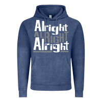 Vintage Denim matthew mcconaughey dazed & confused alright alright alright hipster t Vintage Hoodie - PixelFlow