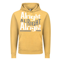 Vintage Mustard matthew mcconaughey dazed & confused alright alright alright hipster t Vintage Hoodie - PixelFlow