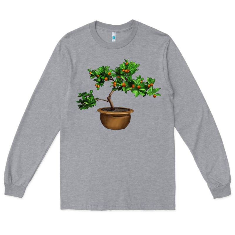 Guava Tree Bonsai Illustrations Long Sleeve Tee by LillyAllenDesigns | Teevron