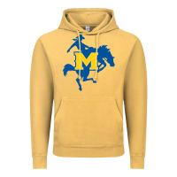 Vintage Mustard mcneese  athletics Vintage Hoodie - PixelFlow