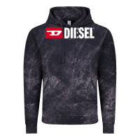 Cloud Black Diesel Vintage Hoodie - PixelFlow