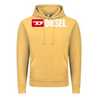 Vintage Mustard Diesel Vintage Hoodie - PixelFlow