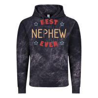 Cloud Black Best nephew ever Vintage Hoodie - PixelFlow
