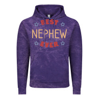 Cloud Purple Best nephew ever Vintage Hoodie - PixelFlow