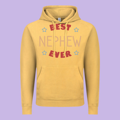 Best Nephew Ever Vintage Hoodie Designed By Pixelflow
