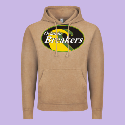 Orlando Breakers Football Team Vintage Hoodie Designed By Pixelflow