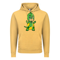 Vintage Mustard gekko cat boy Vintage Hoodie - PixelFlow