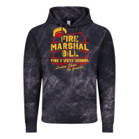 Cloud Black fire marshal bill fire safety school funny firefighter t shirt Vintage Hoodie - PixelFlow