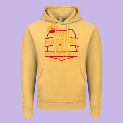 Fire Marshal Bill Fire Safety School Funny Firefighter T Shirt Vintage Hoodie Designed By Pixelflow