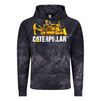 Cloud Black bulldozercat 2 Vintage Hoodie - PixelFlow