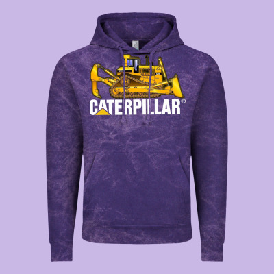 Bulldozercat 2 Vintage Hoodie Designed By Pixelflow