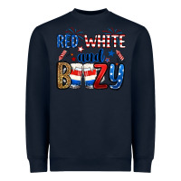 Navy red white and boozy Heavyweight Sweatshirt - RanaPortraitStore