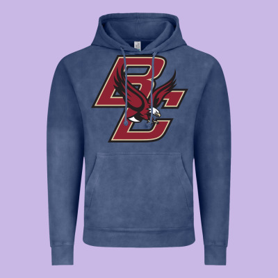 Boston College Eagl3s Vintage Hoodie Designed By Snappyart