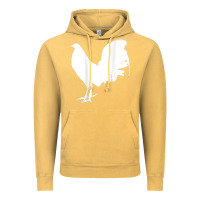 Vintage Mustard game fowl gallegos, rooster, chicken t shirt Vintage Hoodie - PixelFlow