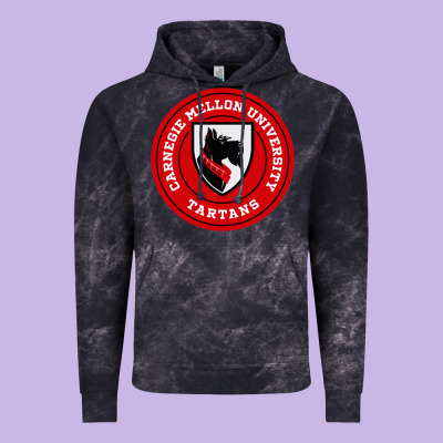 Carnegie Mellon Tartans Vintage Hoodie Designed By Snappyart