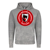 Cloud Rock carnegie mellon tartans Vintage Hoodie - SnappyArt
