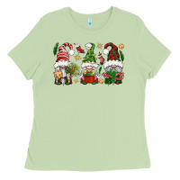 Matcha Christmas Gnomes Ladies Tee - BundleAndBundleShop