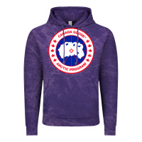 Cloud Purple canada goose Vintage Hoodie - SnappyArt