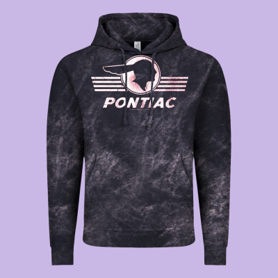 Pontiac Distressed Vintage Hoodie Designed By Snappyart