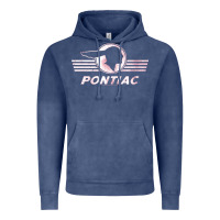 Vintage Denim pontiac distressed Vintage Hoodie - SnappyArt