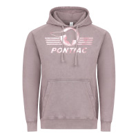 Vintage Zinc pontiac distressed Vintage Hoodie - SnappyArt