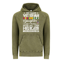Vintage Olive VietNam Veteran daughter Most People Never Meet Their Heroes Vintage Hoodie - SnappyArt