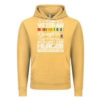 Vintage Mustard VietNam Veteran daughter Most People Never Meet Their Heroes Vintage Hoodie - SnappyArt