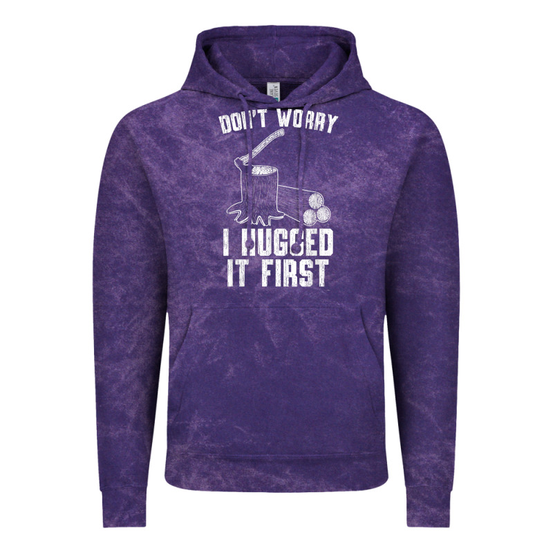 Lumberjack Don't Worry I Hugged It First Lumberjack Wood Cutter Logger Vintage Hoodie by SnappyArt | Teevron