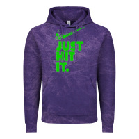 Cloud Purple Just Hit It Cannabis Weed Vintage Retro Design for Weed Lover Vintage Hoodie - SnappyArt