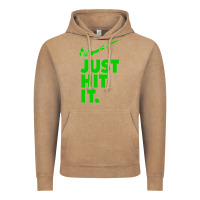 Vintage Coffee Just Hit It Cannabis Weed Vintage Retro Design for Weed Lover Vintage Hoodie - SnappyArt
