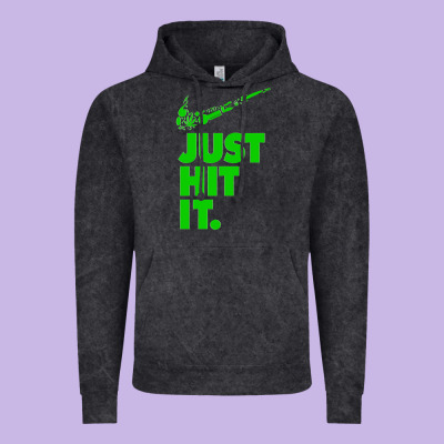 Just Hit It Cannabis Weed Vintage Retro Design For Weed Lover Vintage Hoodie Designed By Snappyart