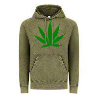 Vintage Olive Weed Vintage Hoodie - SnappyArt