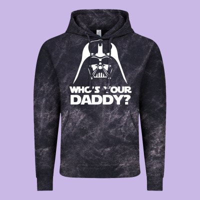 Darth Vader Who's Your Daddy Vintage Hoodie Designed By Snappyart