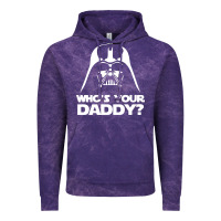 Cloud Purple darth vader who's your daddy Vintage Hoodie - SnappyArt