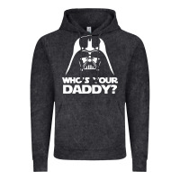 Vintage Black darth vader who's your daddy Vintage Hoodie - SnappyArt
