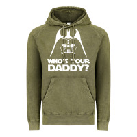 Vintage Olive darth vader who's your daddy Vintage Hoodie - SnappyArt