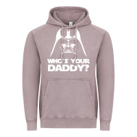 Vintage Zinc darth vader who's your daddy Vintage Hoodie - SnappyArt