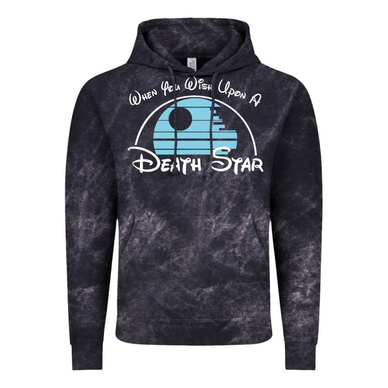 When You Wish Upon A Death Star Vintage Hoodie by SnappyArt | Teevron
