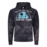 Cloud Black when you wish upon a death star Vintage Hoodie - SnappyArt