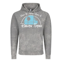 Cloud Rock when you wish upon a death star Vintage Hoodie - SnappyArt